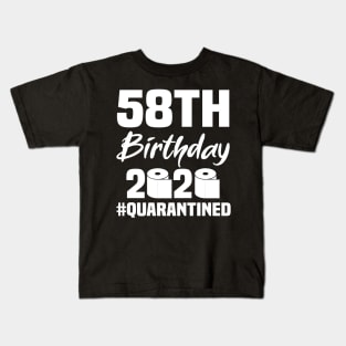 58th Birthday 2020 Quarantined Kids T-Shirt